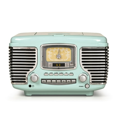 Crosley - Corsair Radio CD Player - Aqua Blue