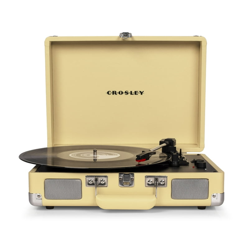 Crosley Cruiser Deluxe Vinyl Record Player with Speakers and Crosley Cruiser Deluxe Vinyl Record Player with Speakers and