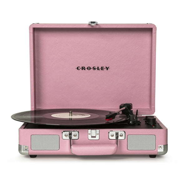 Crosley Cruiser Deluxe Vinyl Record Player with Speakers and Wireless Bluetooth - Audio Turntables
