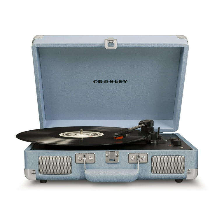 Crosley Cruiser Deluxe Vinyl Record Player with Speakers and