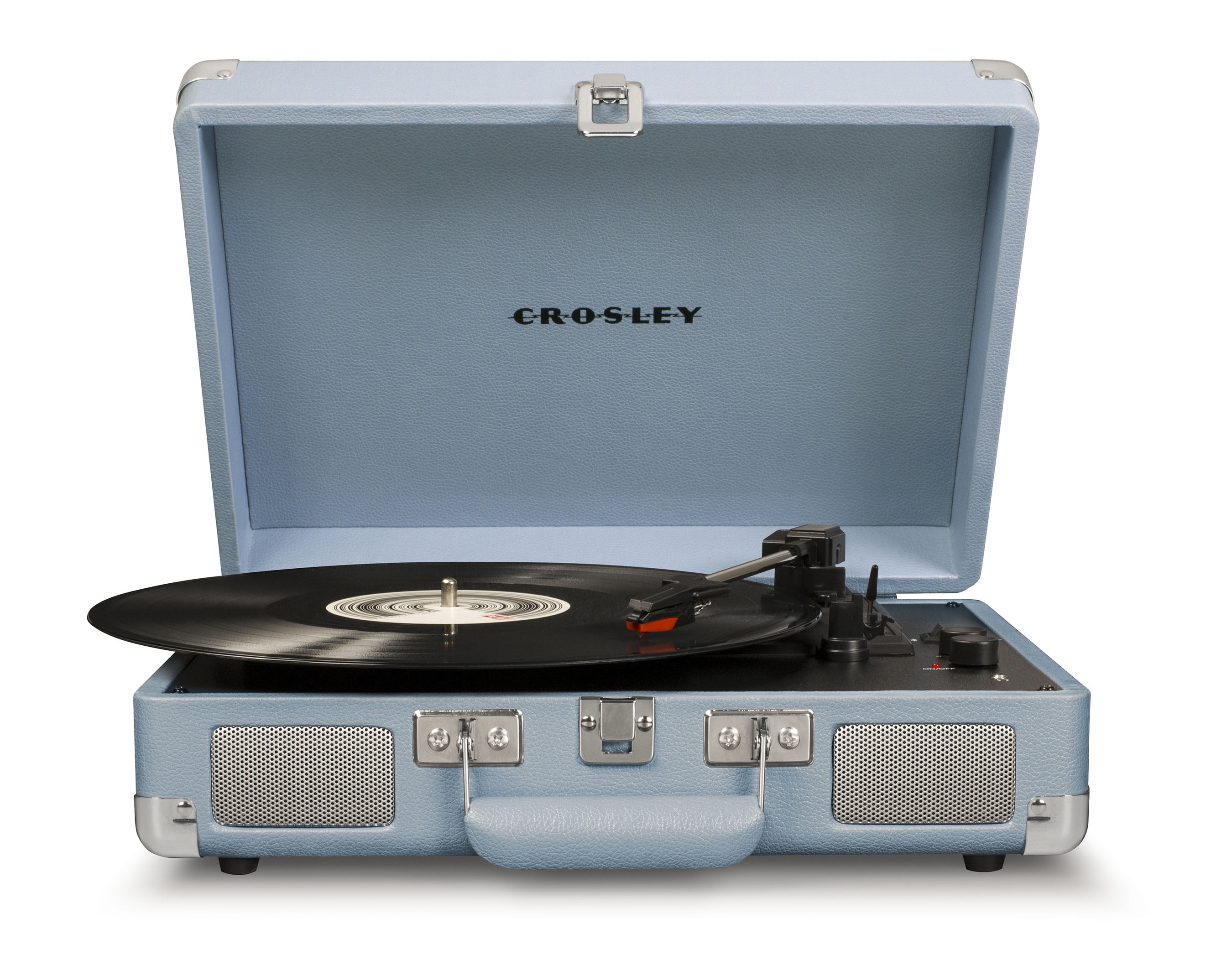 Crosley Cruiser Deluxe Vinyl Record Player with Speakers and