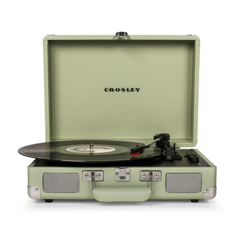 Crosley - Cruiser Deluxe Bluetooth Stereo Turntable - Mint
