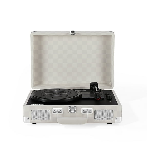 Crosley Cruiser Plus Vinyl Record Player with Speakers and Wireless Bluetooth - Audio Turntables