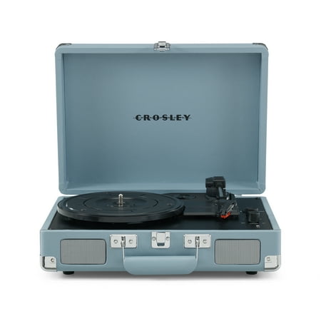 Crosley Cruiser Plus Vinyl Record Player with Speakers and Wireless Bluetooth - Audio Turntables