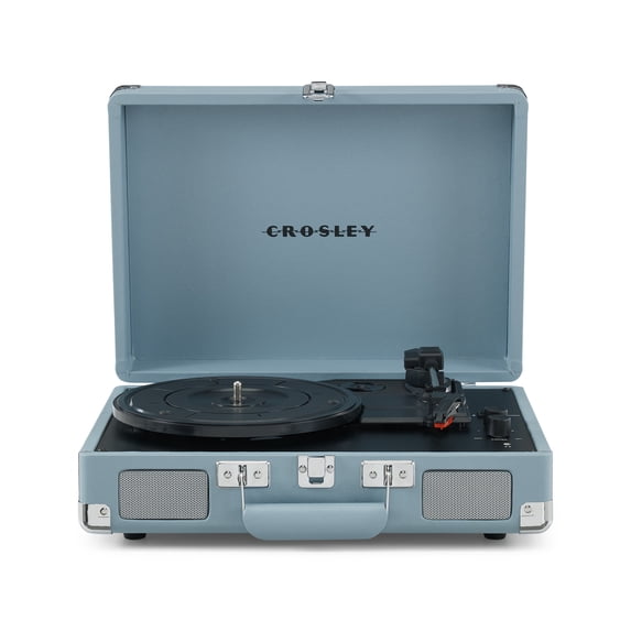 Crosley Cruiser Plus Vinyl Record Player with Speakers and Wireless Bluetooth - Audio Turntables