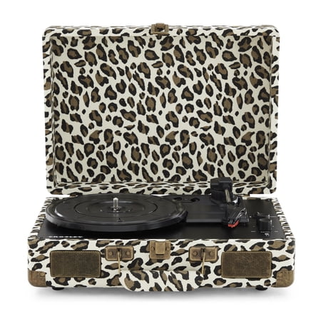 Crosley Cruiser Plus Vinyl Record Player with Speakers and Wireless Bluetooth - Audio Turntables