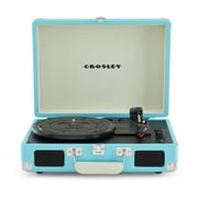 Crosley Cruiser Plus Vinyl Record Player with Speakers and Wireless Bluetooth - Audio Turntables