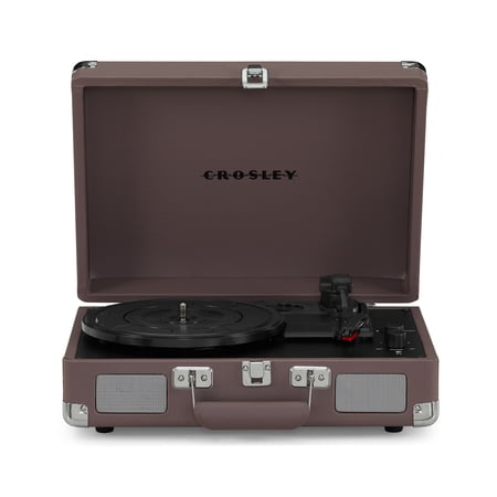 Crosley Cruiser Plus Vinyl Record Player with Speakers with wireless Bluetooth - Audio Turntables