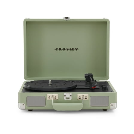 Crosley Cruiser Premier Vinyl Record Player with Speakers and Bluetooth - Audio Turntables