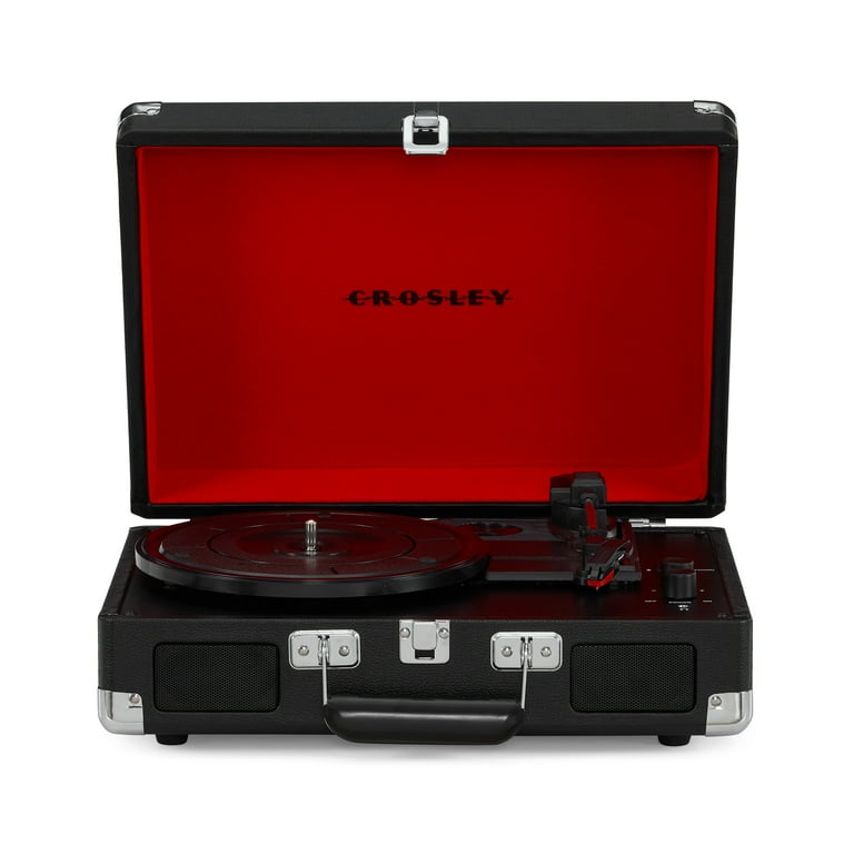その他 Crosley Cruiser Bluetooth Record Player Crosley Cruiser Deluxe Vintage Suitcase Style Turntable with