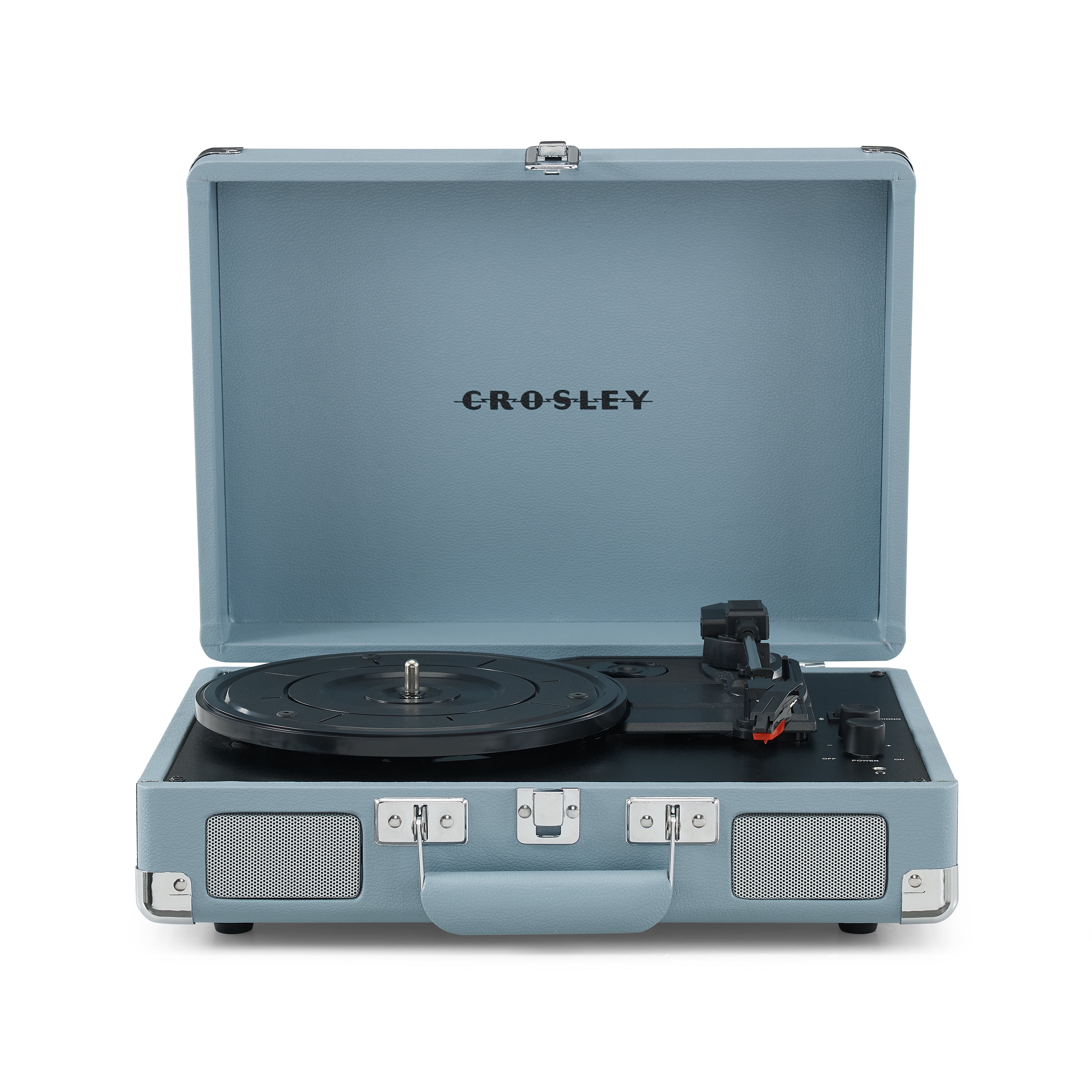Crosley Cruiser Premier Vinyl Record Player with Speakers and Wireless  Bluetooth - Audio Turntables 