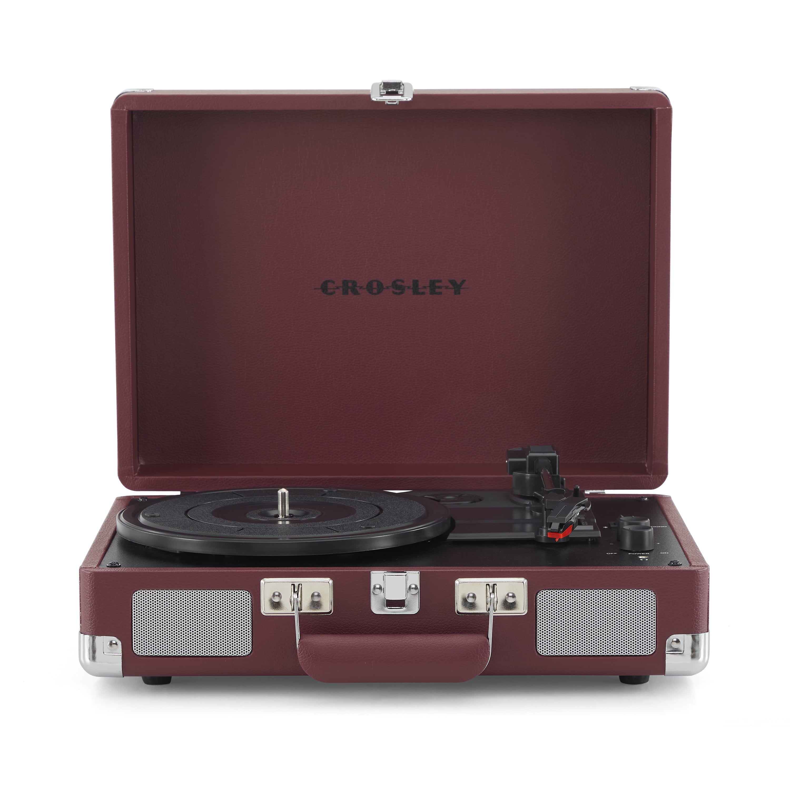 Crosley Cruiser Vinyl Record Player with Speakers and Wireless Bluetooth - Audio Turntables