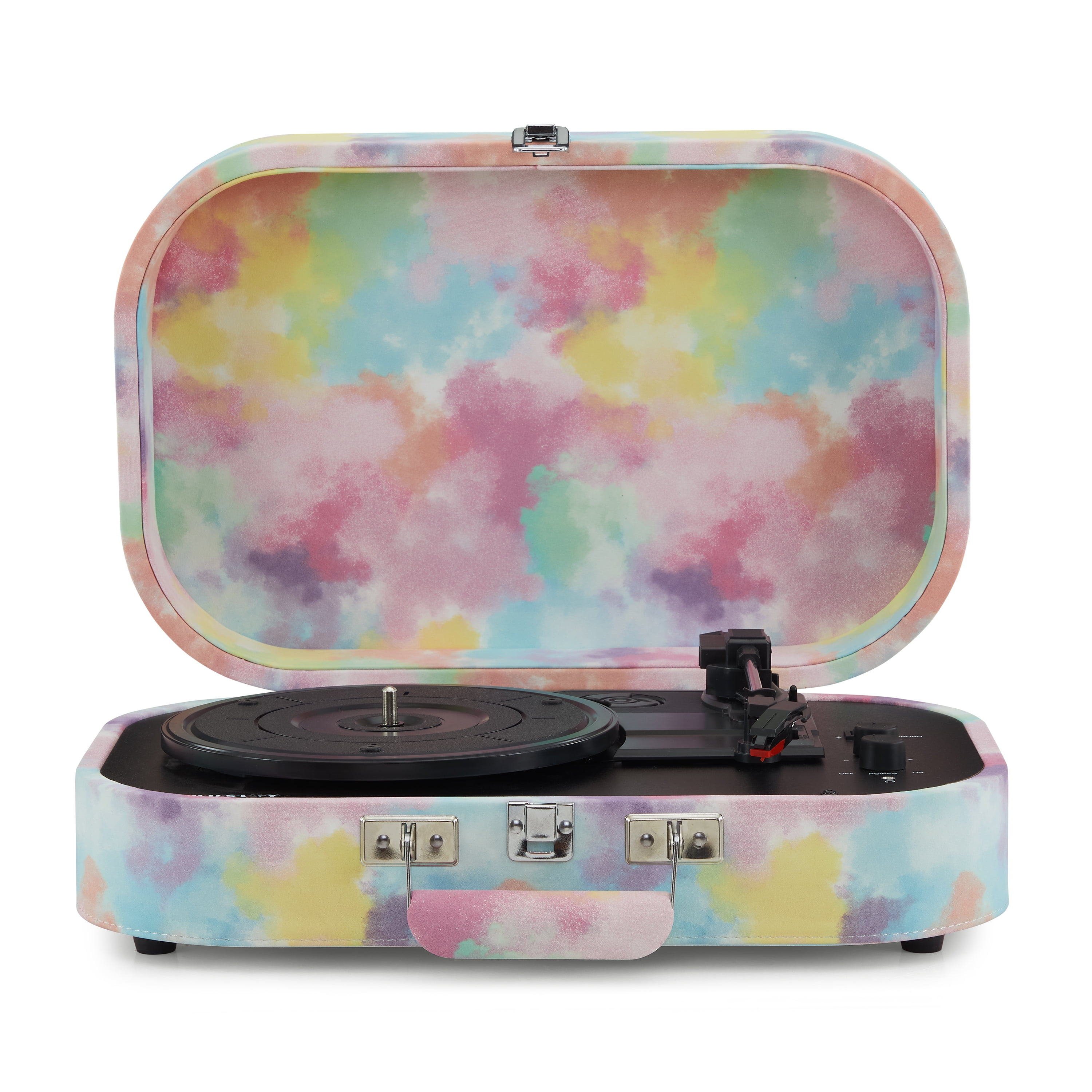 Crosley Discovery Vinyl Record Player with Speakers and Wireless Bluetooth - Audio Turntables