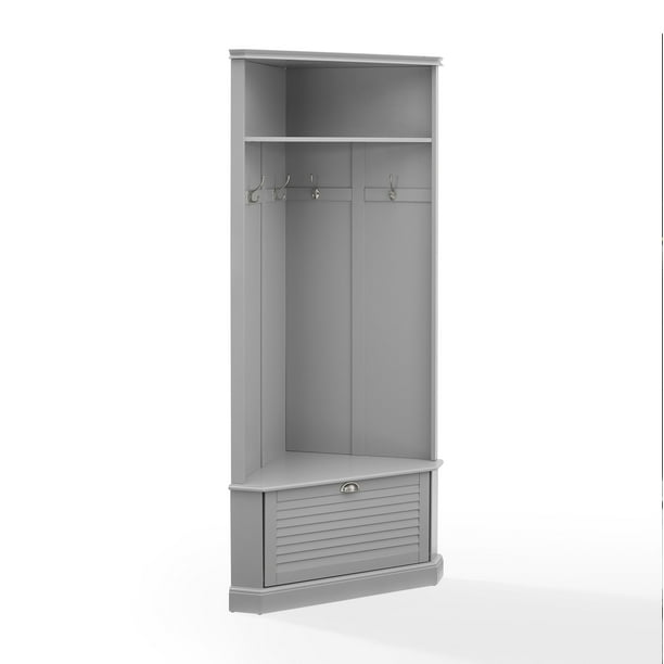 Crosley Ellison Corner Hall Tree, Gray