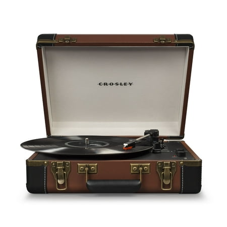 Crosley - Executive Hi-Res Bluetooth Portable Turntable - Brown