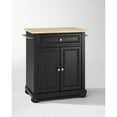 thumbnail image 1 of Crosley Furniture Alexandria Wood Top Portable Kitchen Island/Cart, 1 of 5