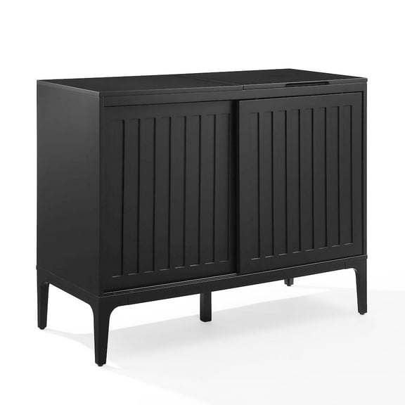 Crosley Furniture Asher Record Storage Media Console