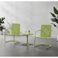 thumbnail image 1 of Crosley Furniture Azalea 3Pc Retro Outdoor 2 Chair & Table Set in Key Lime Gloss, 1 of 10