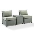 thumbnail image 1 of Crosley Furniture Bradenton 3pc Outdoor Wicker Chair Set, 1 of 9
