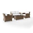 thumbnail image 1 of Crosley Furniture Bradenton 4 Piece Outdoor Conversation Set - Sunbrella, 1 of 8