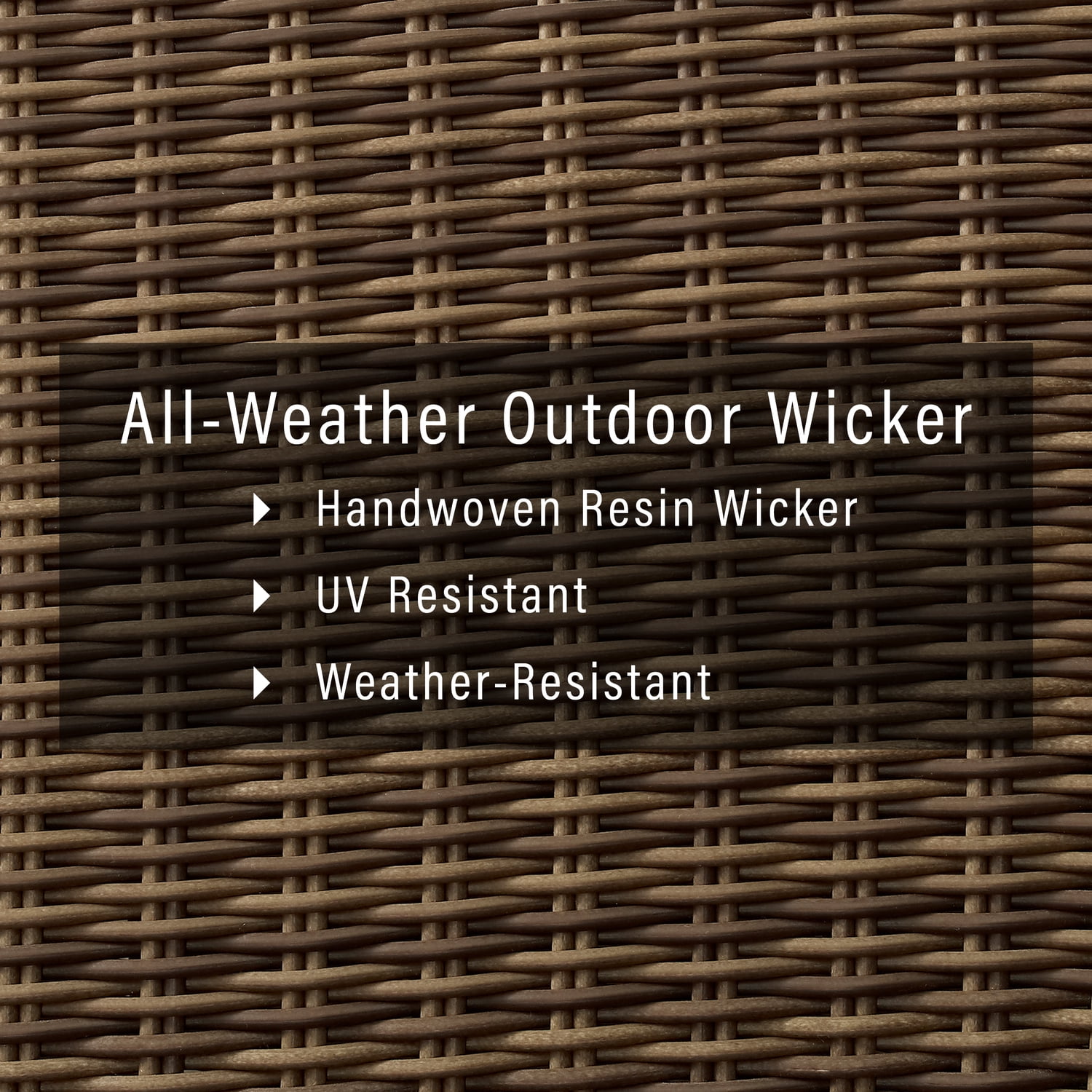 Bradenton 6-Person Sand Wicker Outdoor Sectional Set
