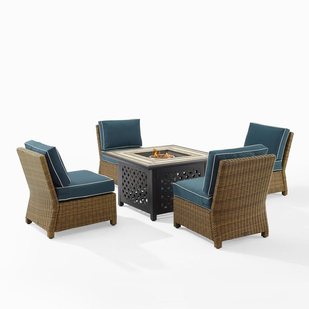 Crosley Furniture Bradenton Fire Pit Sectional