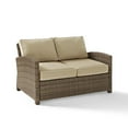 thumbnail image 1 of Crosley Furniture Bradenton Wicker Outdoor Loveseat, 1 of 7