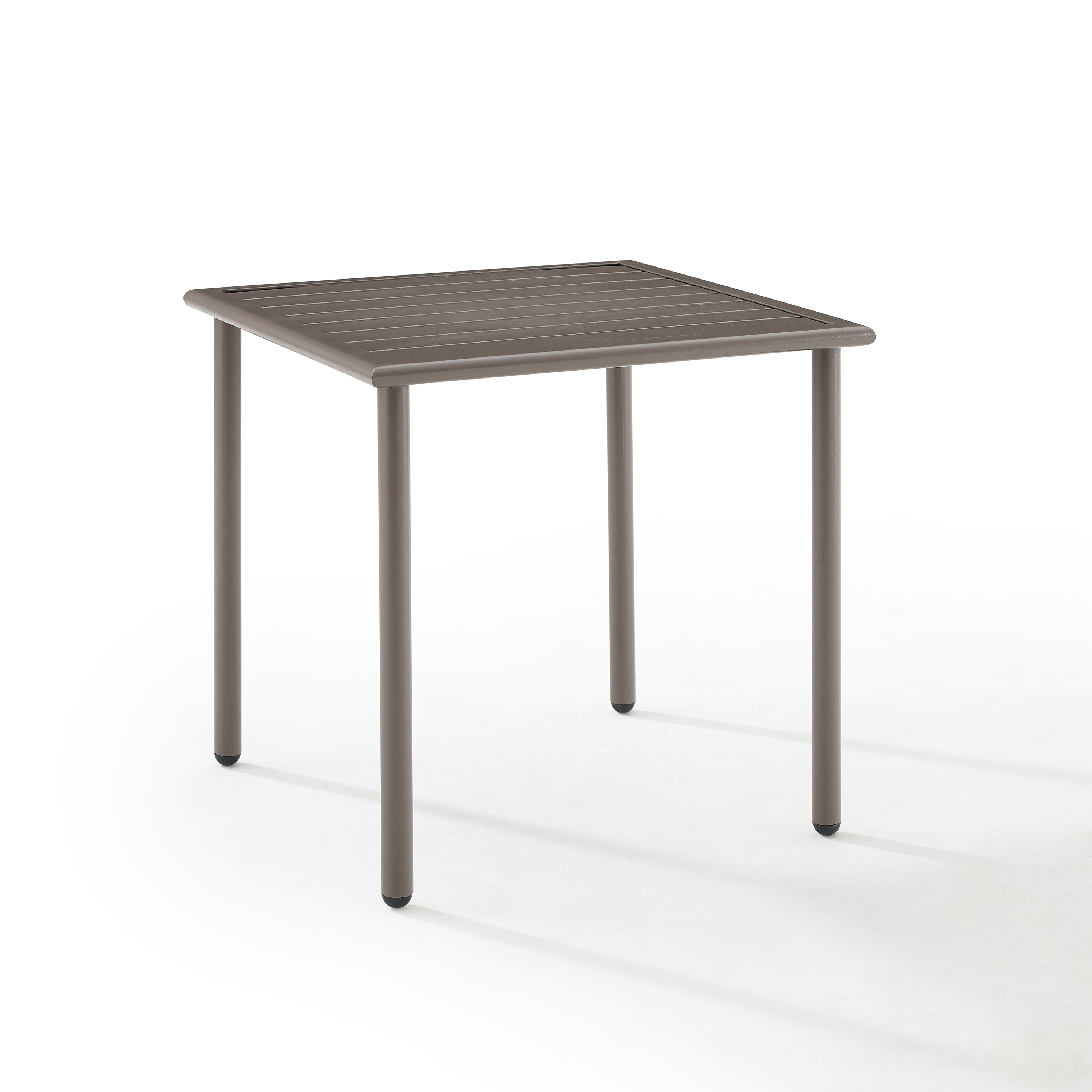 Crosley Furniture Cali Bay Modern Metal Outdoor Side Table in Light Brown - image 1 of 6