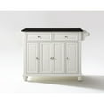 thumbnail image 1 of Crosley Furniture Cambridge Granite Top Full Size Kitchen Island/Cart White/Black, 1 of 5