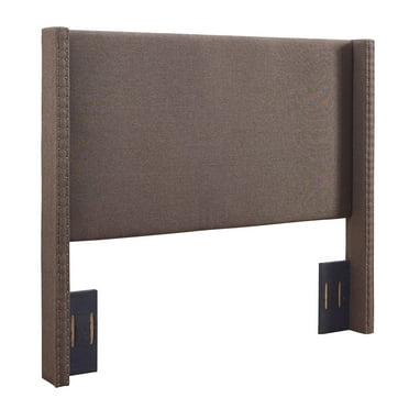 Crosley Furniture Casey Linen Fabric Upholstered Full/Queen Headboard in Bourbon