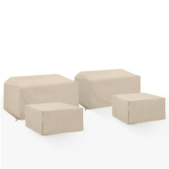 Crosley Furniture 4Pc Outdoor Sectional Furniture Cover Set
