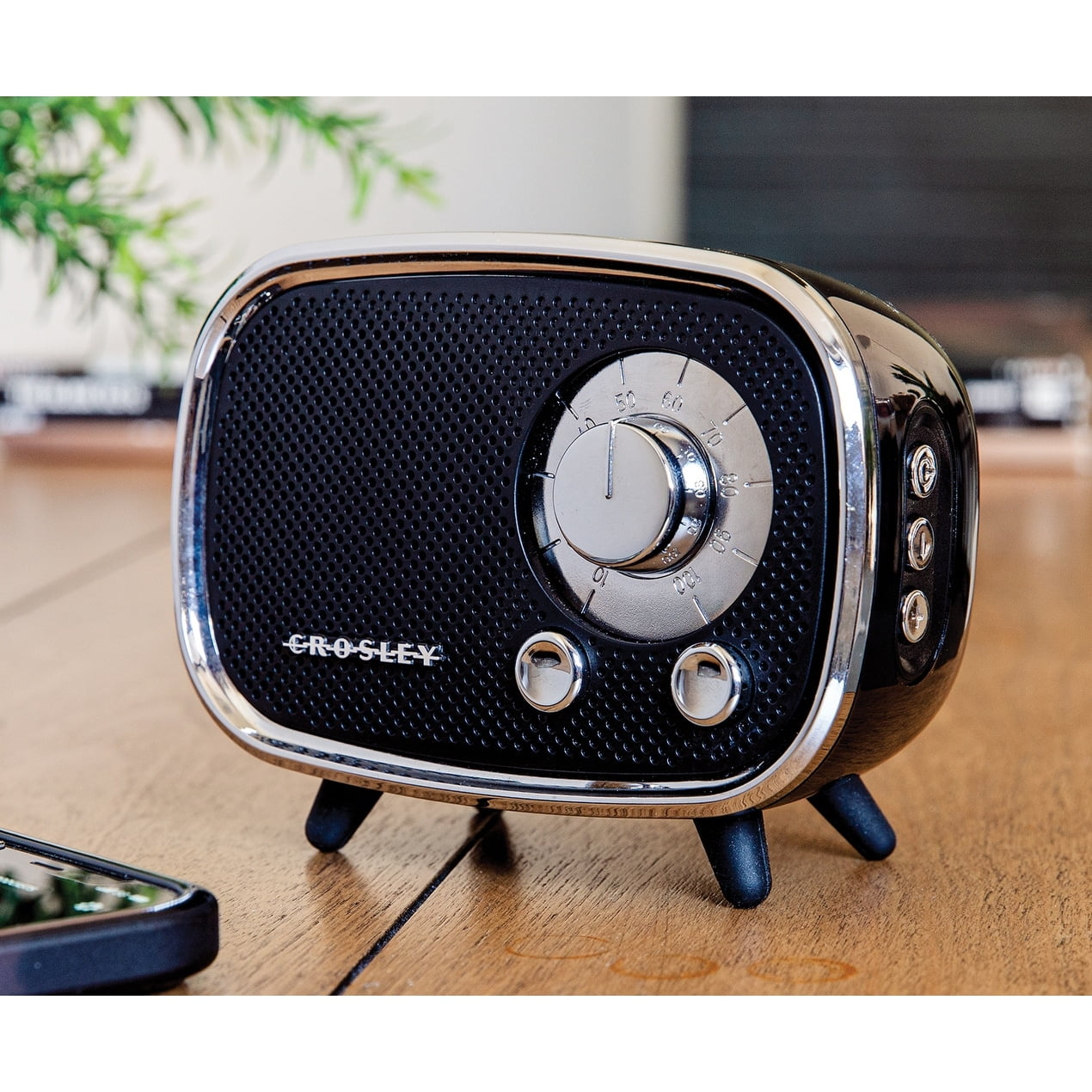 Crosley Rondo Portable Bluetooth Speaker In Black