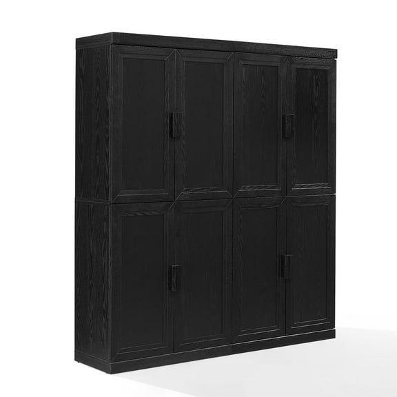 Crosley Furniture Essen 2Pc Kitchen Pantry Storage Cabinet Set