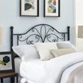 thumbnail image 1 of Crosley Furniture Evelyn King Metal Headboard, 1 of 1