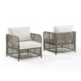 thumbnail image 1 of Crosley Furniture Granite Bay 2-Piece Wicker Outdoor Chair Set- 2 Chairs, 1 of 11