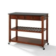 thumbnail image 1 of Crosley Furniture Granite Top Kitchen Prep Rolling Cart, 1 of 5