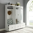 thumbnail image 1 of Harper 3Pc Entryway Set - White, 1 of 20