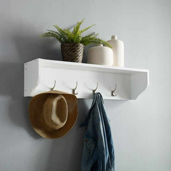 Crosley Furniture Harper Entryway Shelf White