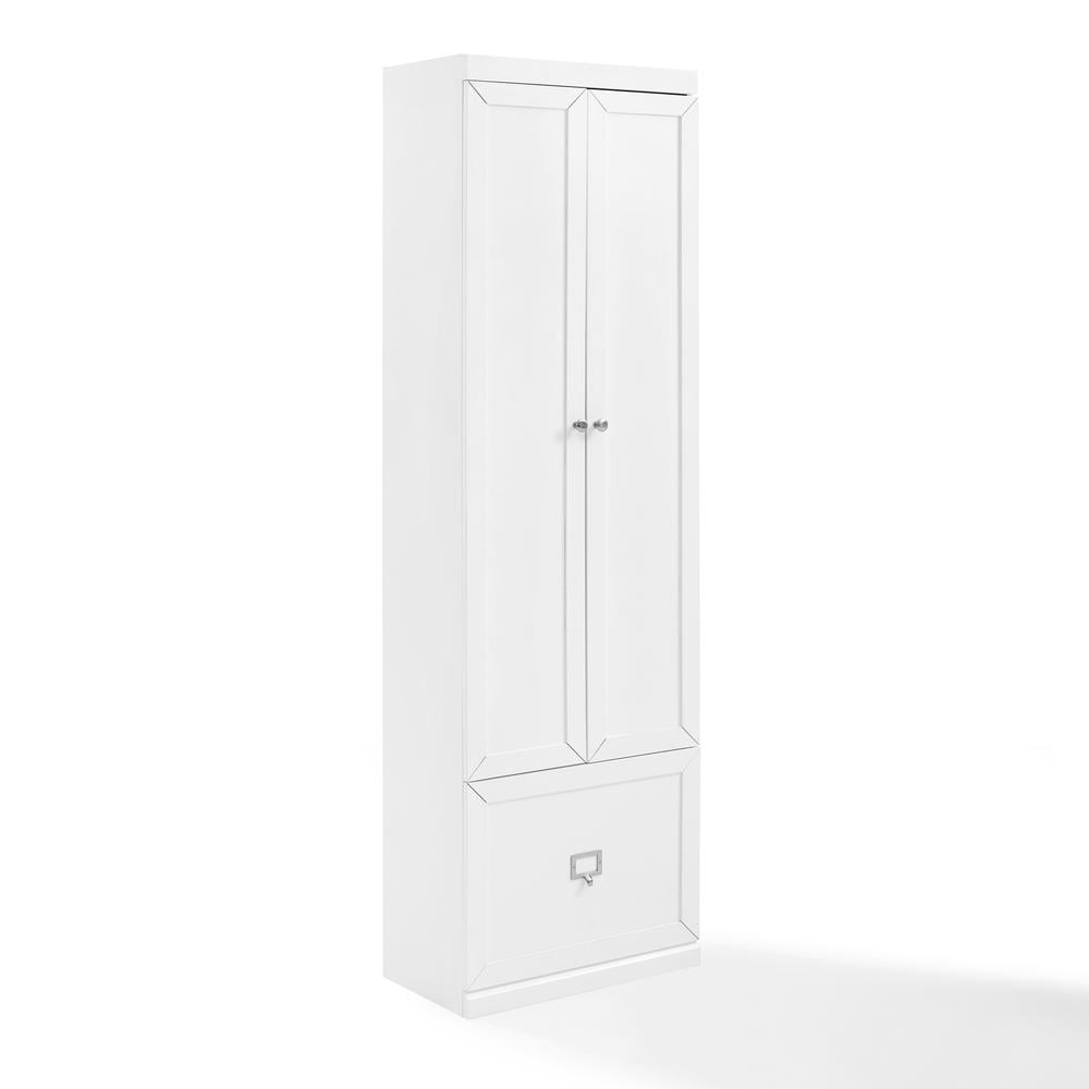 Crosley Furniture Harper Convertible Pantry Closet in White
