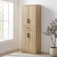 thumbnail image 1 of Crosley Furniture Isla Kitchen Storage Pantry in Ash, 1 of 6