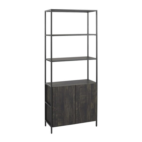 Crosley Furniture Jacobsen Large Etagere Bookcase