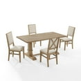 thumbnail image 1 of Crosley Furniture Joanna 5-Piece Dining Table Set For 4, 1 of 16
