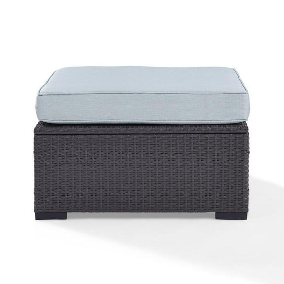 Crosley Furniture Biscayne Wicker Outdoor Ottoman