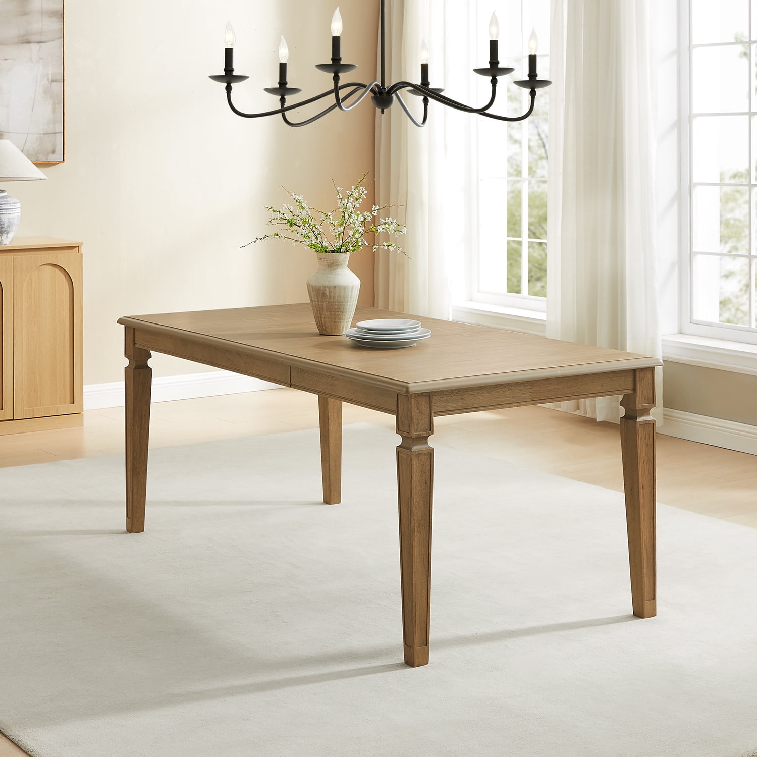 Crosley Furniture Katia Dining Table in Driftwood