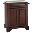thumbnail image 1 of Crosley Furniture LaFayette Wood Portable Kitchen Island in Mahogany, 1 of 7