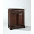 thumbnail image 1 of Crosley Furniture LaFayette Wood Portable Kitchen Island in Mahogany, 1 of 5