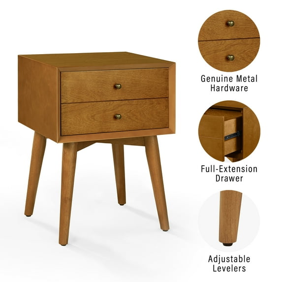 LANDON NIGHT STAND IN ACORN