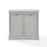 Crosley Furniture Lydia Linen Laundry Hamper, Gray