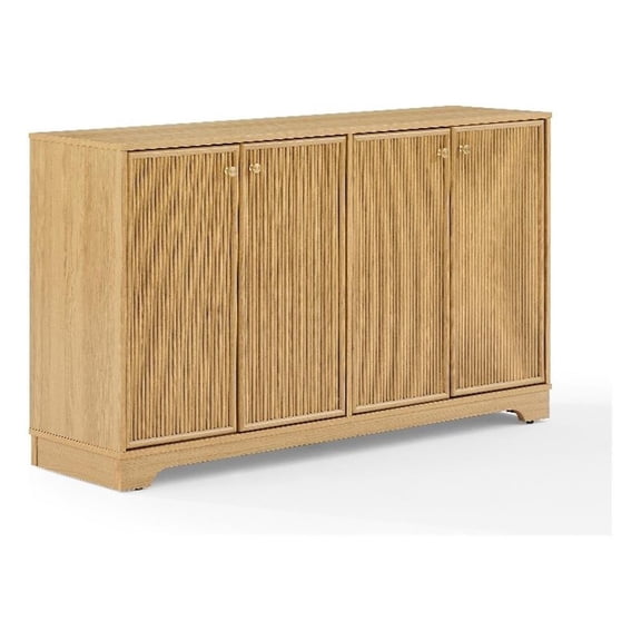 Crosley Furniture Naomi Sideboard in White Oak
