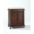 thumbnail image 1 of Crosley Furniture Compact Wood Top Kitchen Cart, 1 of 5